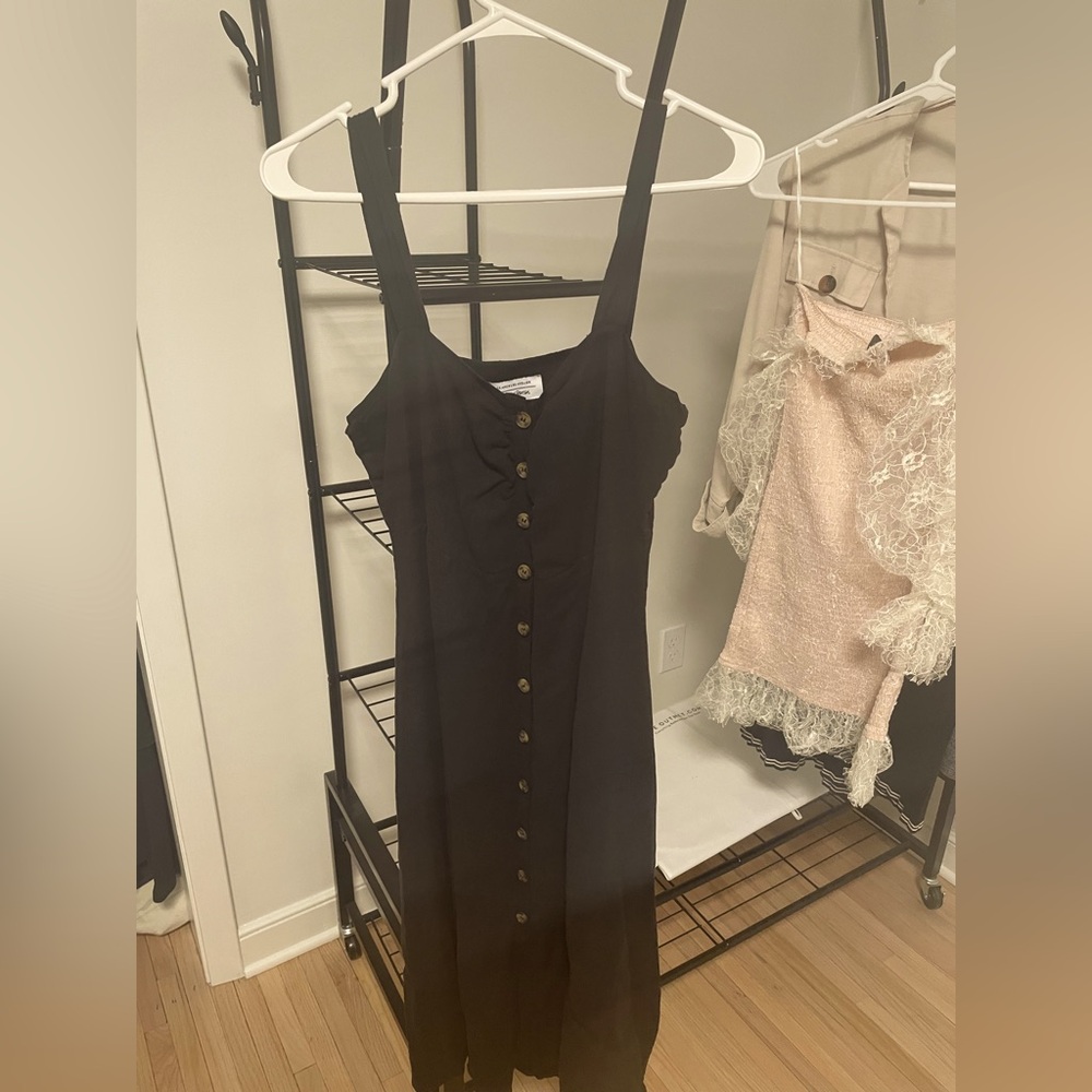 & other stories black dress
